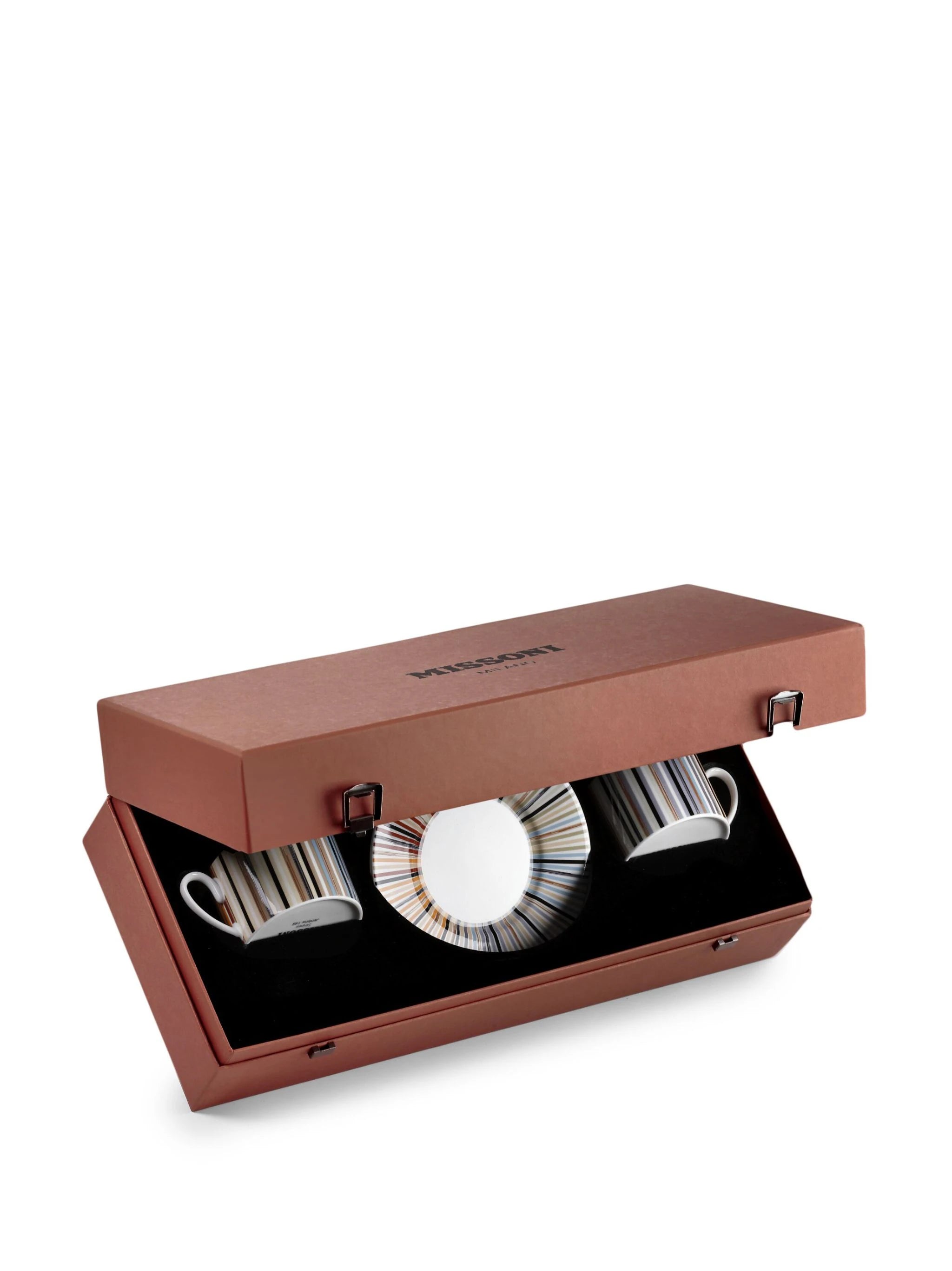 MISSONI - TAZZA TÈ / TEA CUP & SAUCER Cylindric shape - SET 2 PZ
